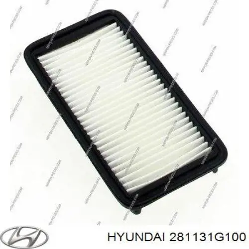 Елемент повітряного фільтра Hyundai/Kia 281131G100 ціна, від 4.41 USD