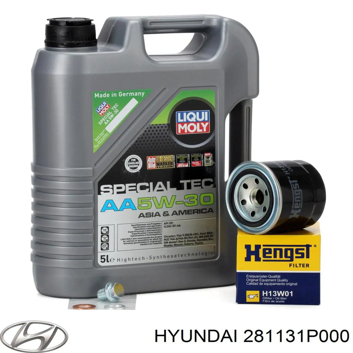 Повітряний фільтр 281131P000 Hyundai/Kia