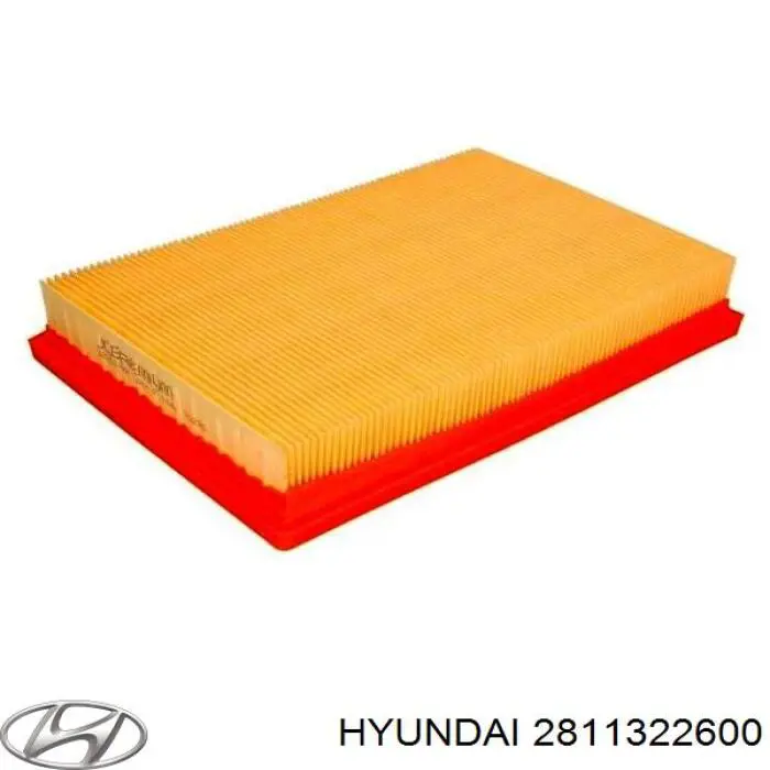 Фільтр повітряний Hyundai/Kia 2811322600