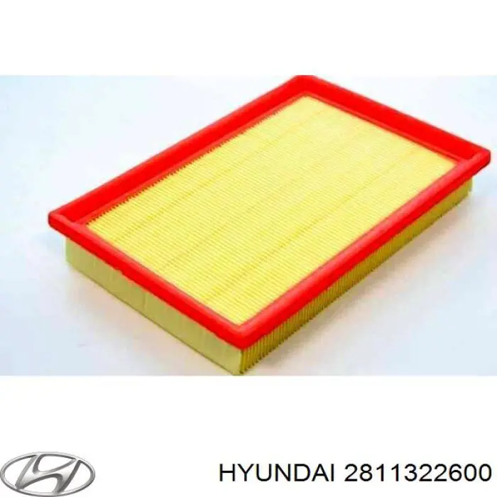 2811322600 Hyundai/Kia фільтр повітряний