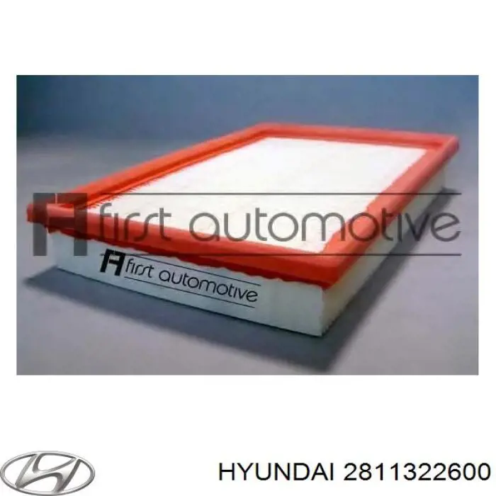 Купити 2811322600 Hyundai/Kia Автомобільний фільтр повітря