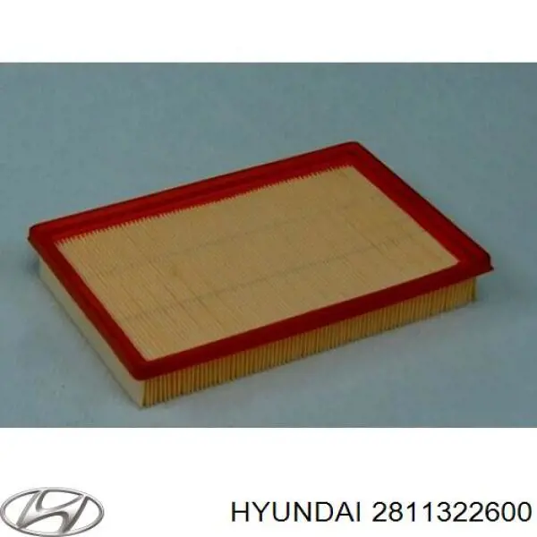 Повітряний фільтр 2811322600 Hyundai/Kia