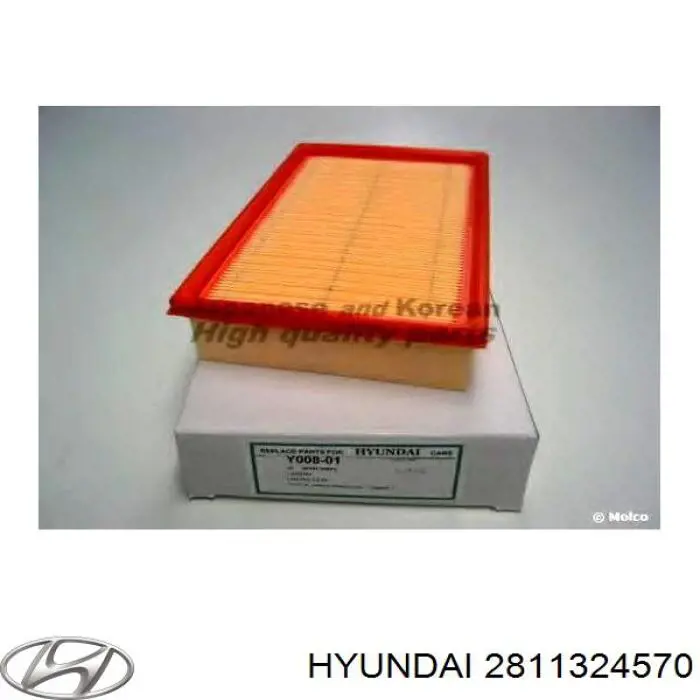 2811324570 Hyundai/Kia Повітряний фільтр двигуна