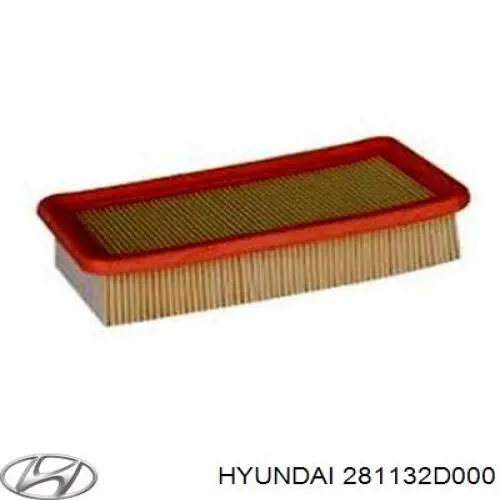 Фільтр повітряний Hyundai/Kia 281132D000
