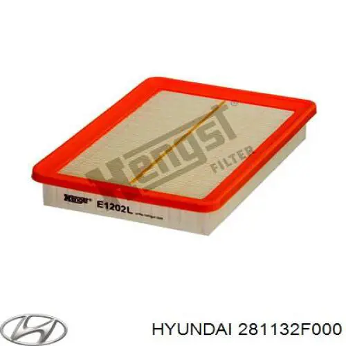 Купити 281132F000 Hyundai/Kia Автомобільний фільтр повітря