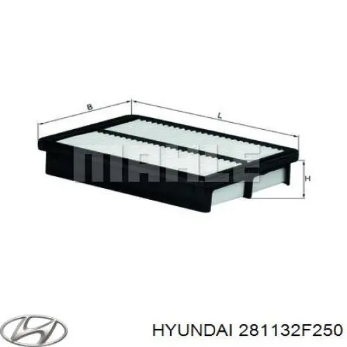 Купити 281132F250 Hyundai/Kia Автомобільний фільтр повітря
