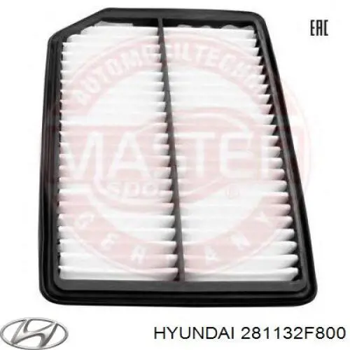 281132F800 Hyundai/Kia Повітряний фільтр двигуна
