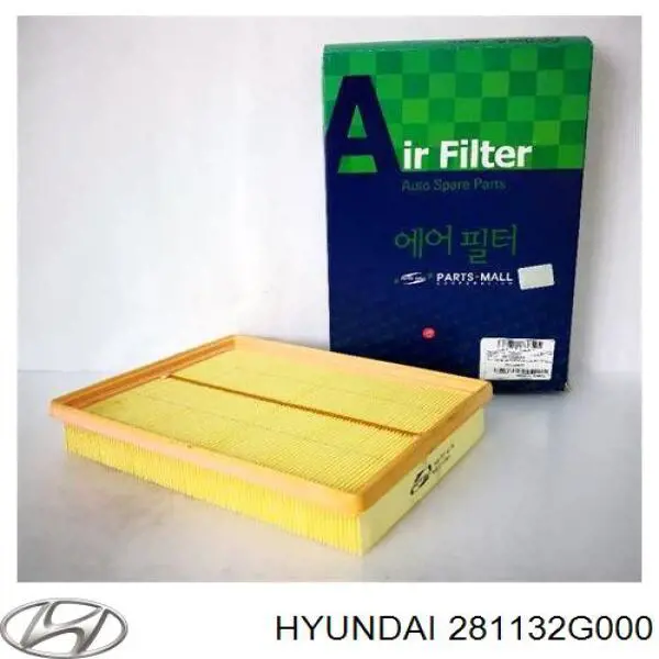 Елемент повітряного фільтра Hyundai/Kia 281132G000 ціна, від 7.95 USD