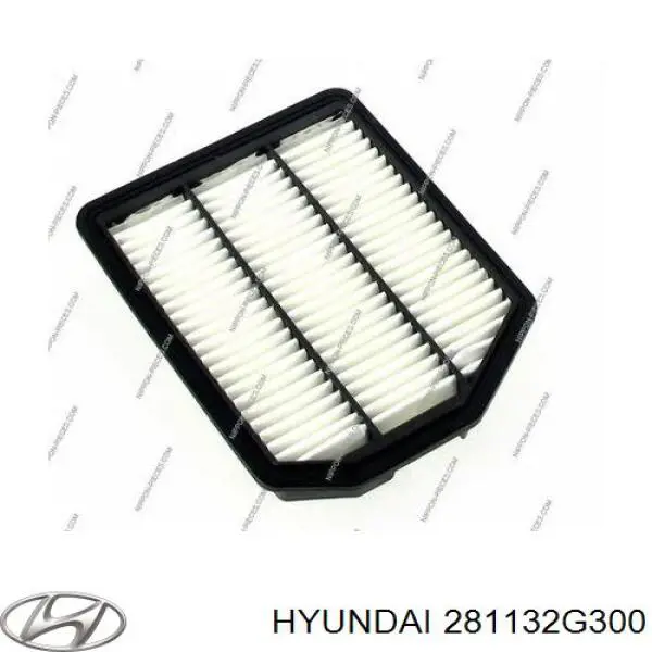 Елемент повітряного фільтра Hyundai/Kia 281132G300 ціна, від 7.67 USD