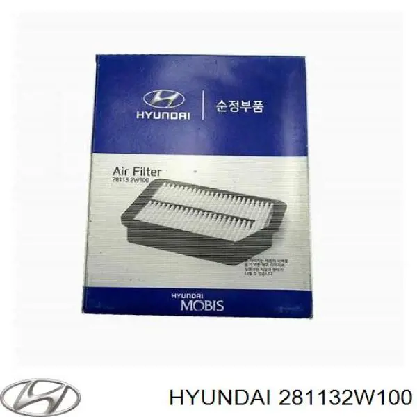 Повітряний фільтр 281132W100 Hyundai/Kia