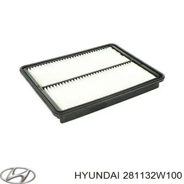 281132W100 Hyundai/Kia фільтр повітряний