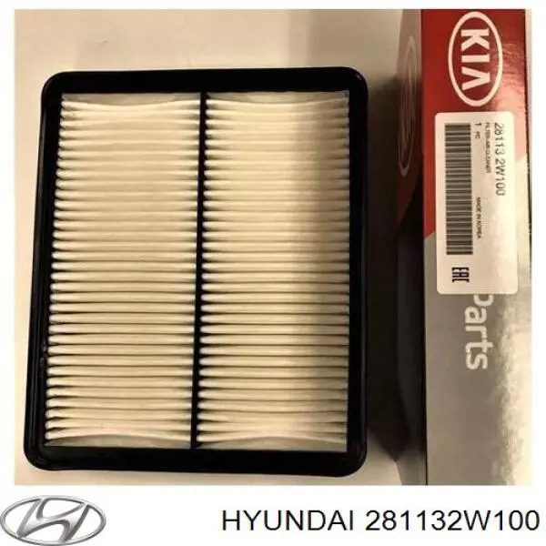 Елемент повітряного фільтра Hyundai/Kia 281132W100 ціна, від 10.39 USD