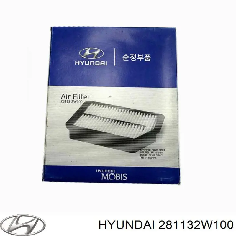 281132W100 Hyundai/Kia Повітряний фільтр двигуна