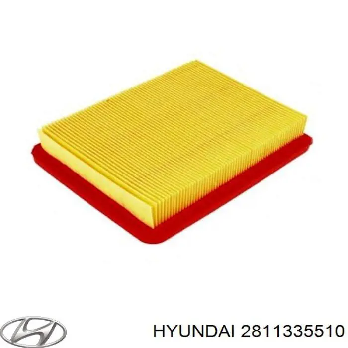 Елемент повітряного фільтра Hyundai/Kia 2811335510 ціна, від 6.36 USD