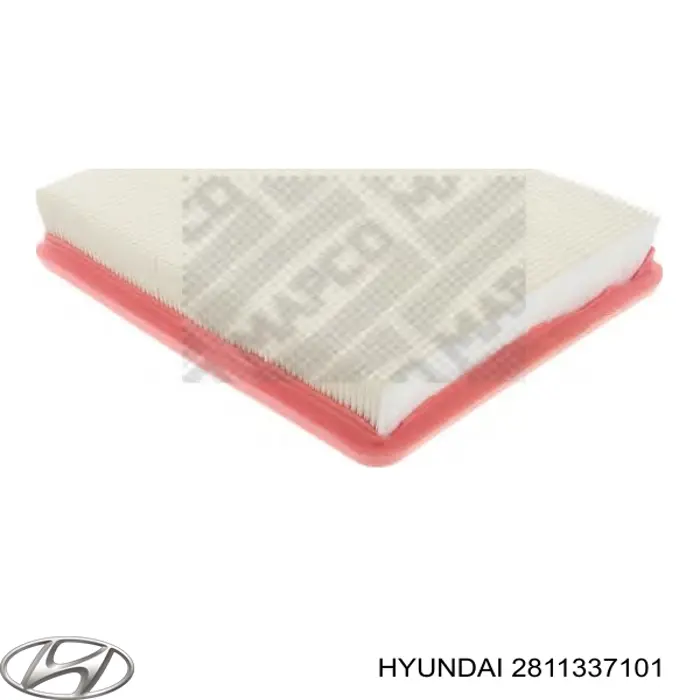 Купити 2811337101 Hyundai/Kia Автомобільний фільтр повітря