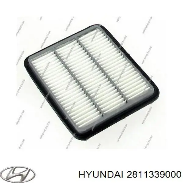 Елемент повітряного фільтра Hyundai/Kia 2811339000 ціна, від 7.18 USD
