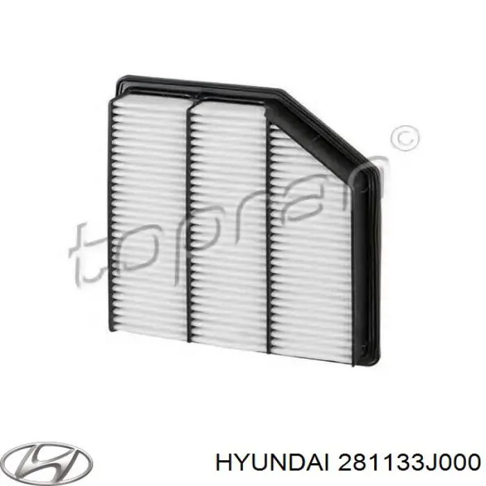 Купити 281133J000 Hyundai/Kia Автомобільний фільтр повітря