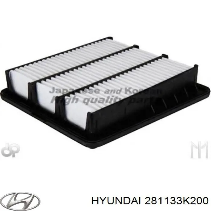 281133K200 Hyundai/Kia фільтр повітряний