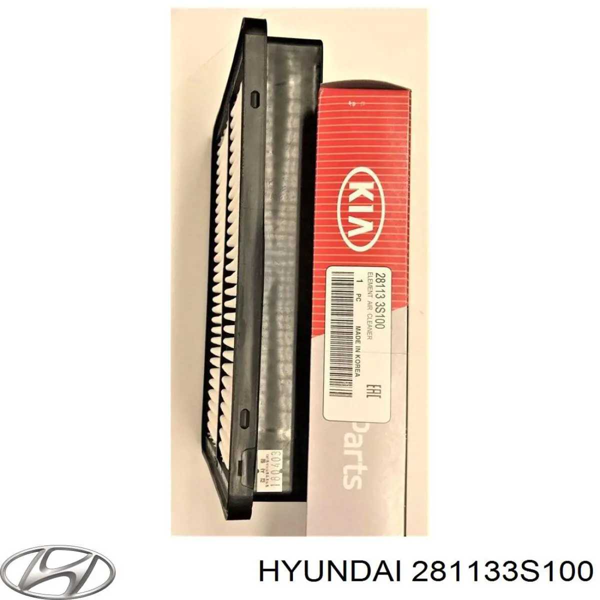 Елемент повітряного фільтра Hyundai/Kia 281133S100 ціна, від 9.83 USD