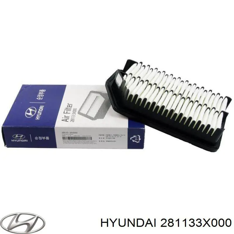 Купити 281133X000 Hyundai/Kia Автомобільний фільтр повітря