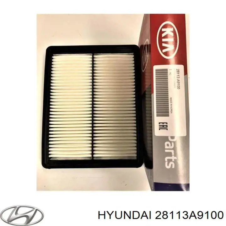 Повітряний фільтр 28113A9100AS Hyundai/Kia