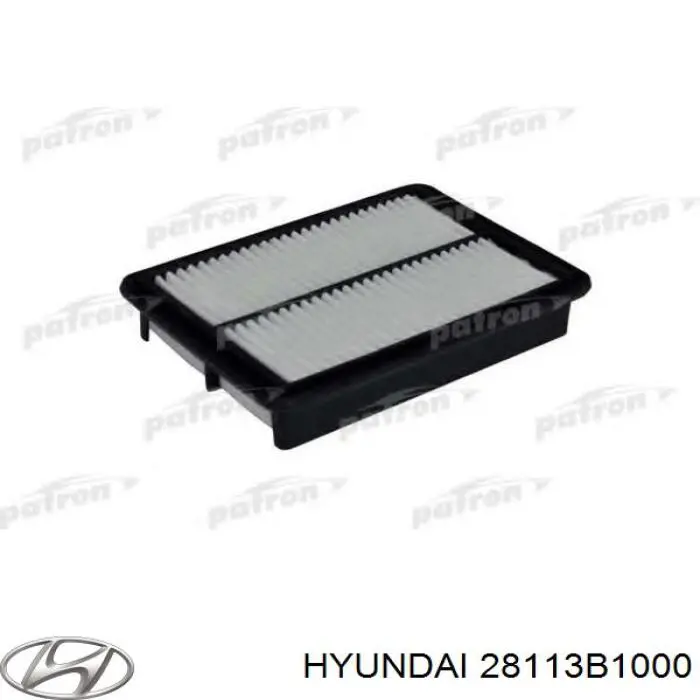 Елемент повітряного фільтра Hyundai/Kia 28113B1000 ціна, від 10.65 USD