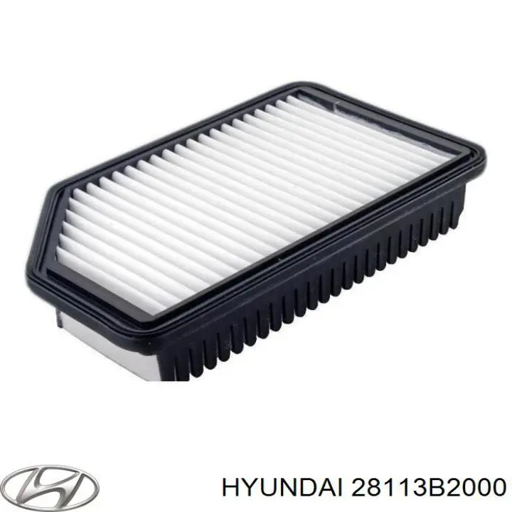 Елемент повітряного фільтра Hyundai/Kia 28113B2000 ціна, від 11.17 USD