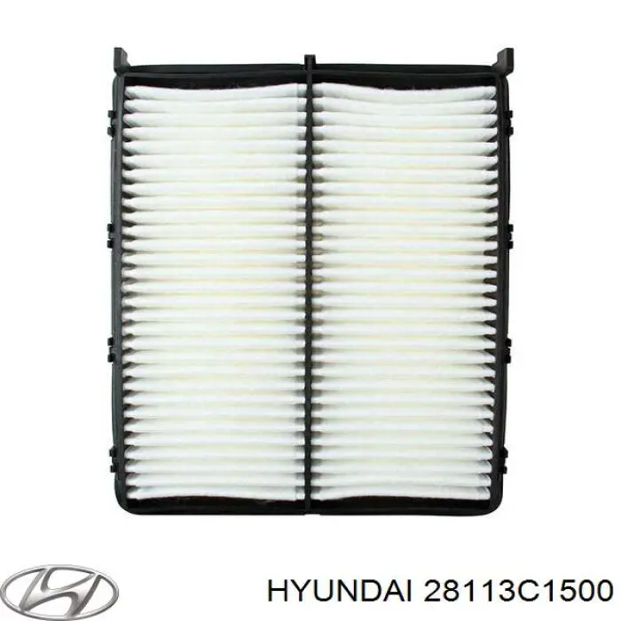 Елемент повітряного фільтра Hyundai/Kia 28113C1500 ціна, від 11.69 USD