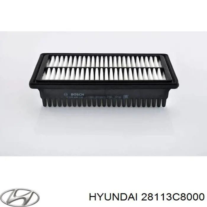 Елемент повітряного фільтра Hyundai/Kia 28113C8000 ціна, від 8.46 USD