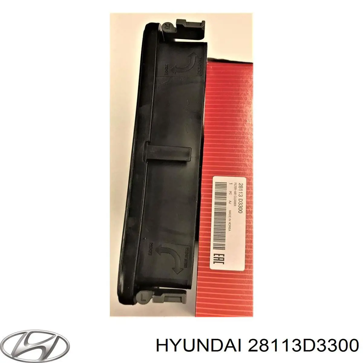 Елемент повітряного фільтра Hyundai/Kia 28113D3300 ціна, від 11.94 USD