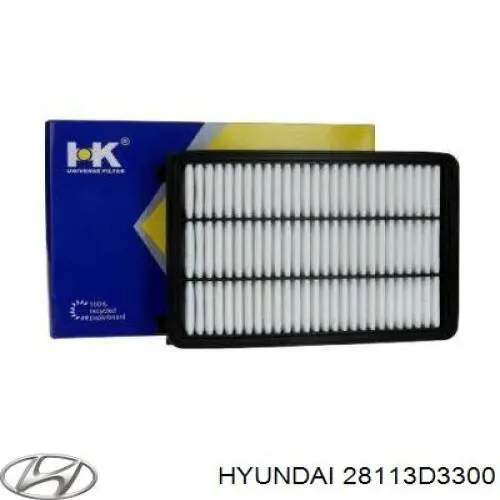 Купити 28113D3300 Hyundai/Kia Автомобільний фільтр повітря