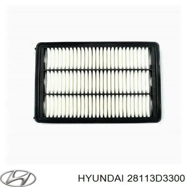 Повітряний фільтр 28113D3300 Hyundai/Kia