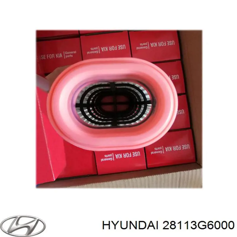 Повітряний фільтр 28113G6000 Hyundai/Kia