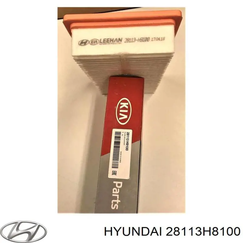 28113H8100 Hyundai/Kia Повітряний фільтр двигуна