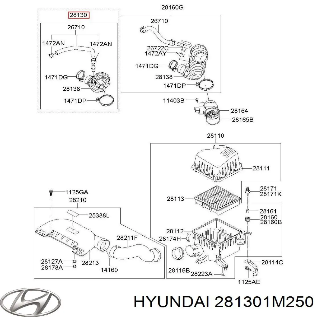  281382H200 Hyundai/Kia