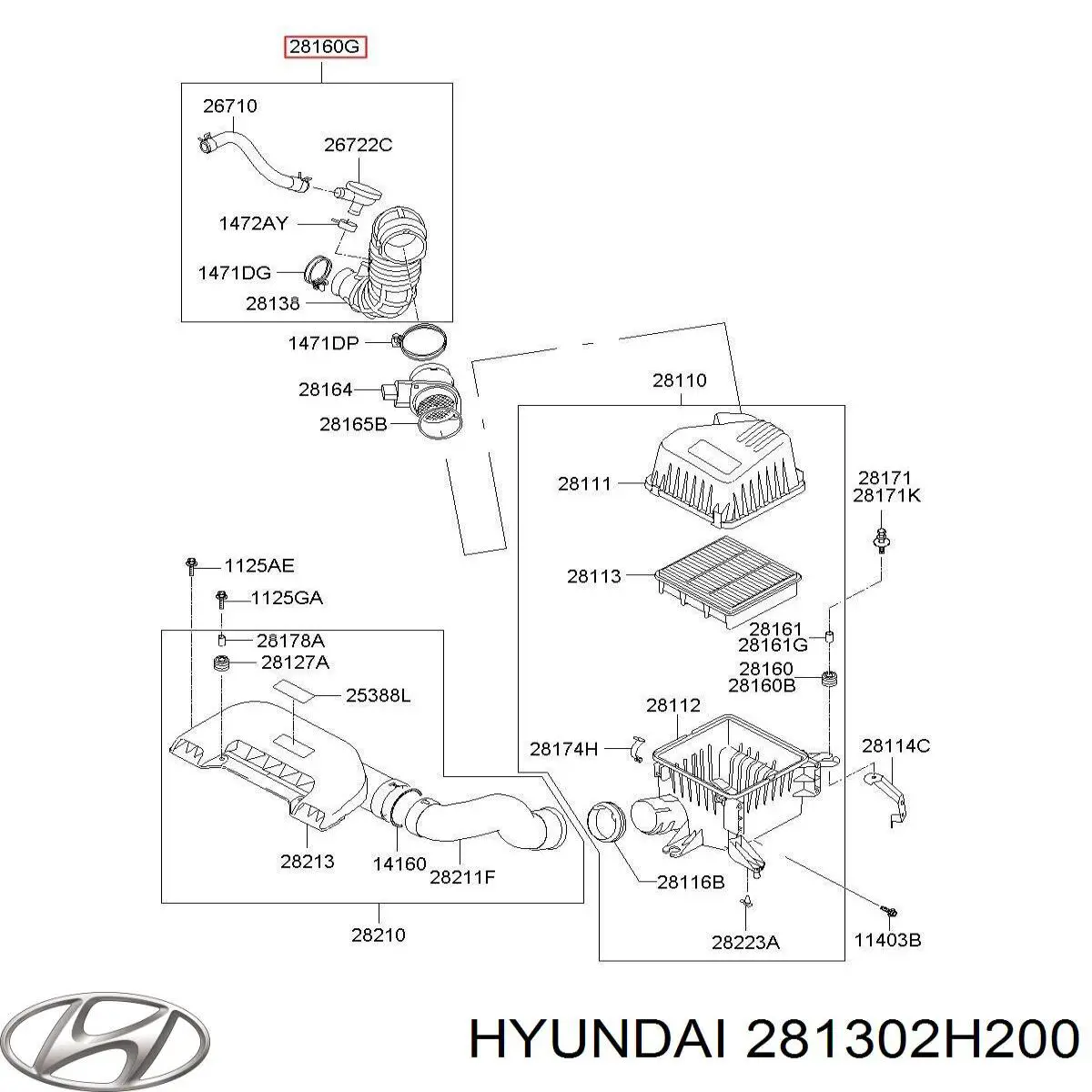 281302H200 Hyundai/Kia 