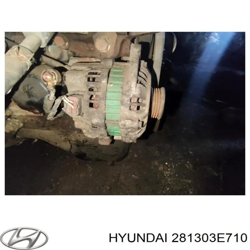 Купити 281303E710 Hyundai/Kia Патрубок повітряний, вихід повітряного фільтра