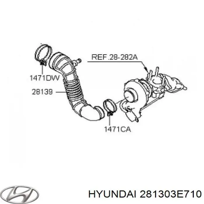  281303E710 Hyundai/Kia