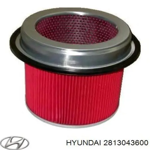Повітряний фільтр 2813043600 Hyundai/Kia