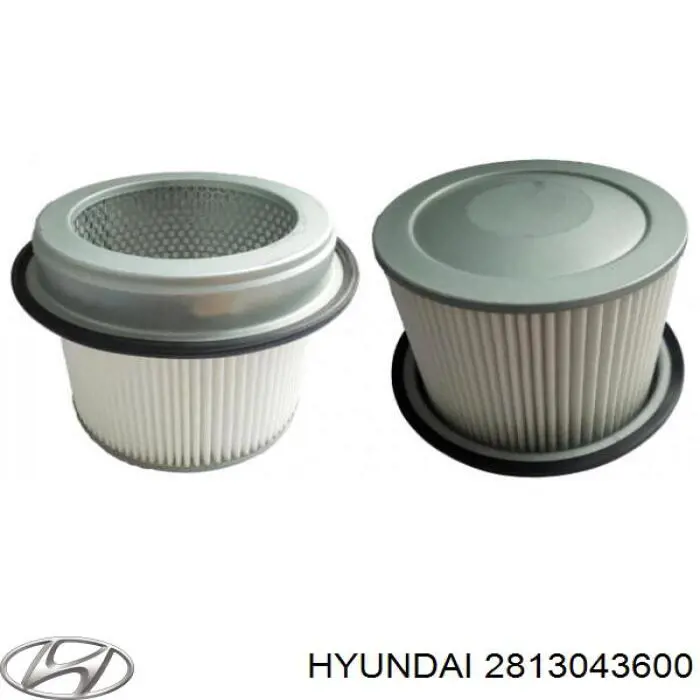 Елемент повітряного фільтра Hyundai/Kia 2813043600 ціна, від 6.90 USD