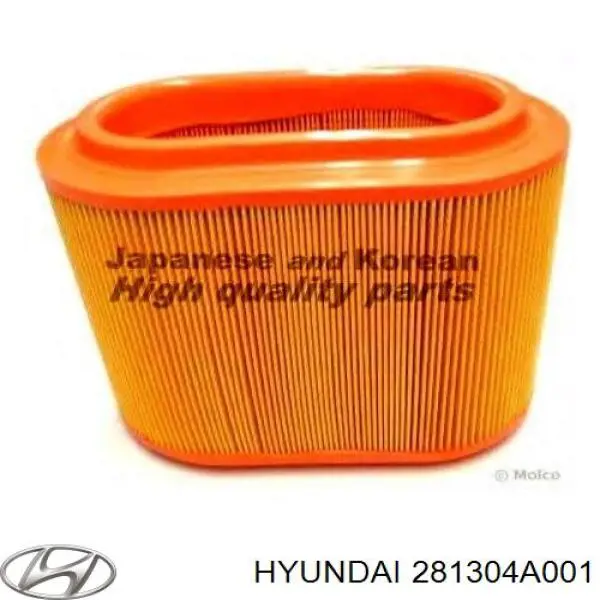 Купити 281304A001 Hyundai/Kia Автомобільний фільтр повітря