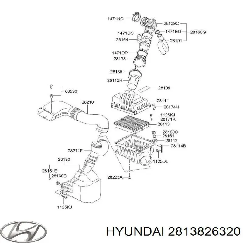  2813826320 Hyundai/Kia