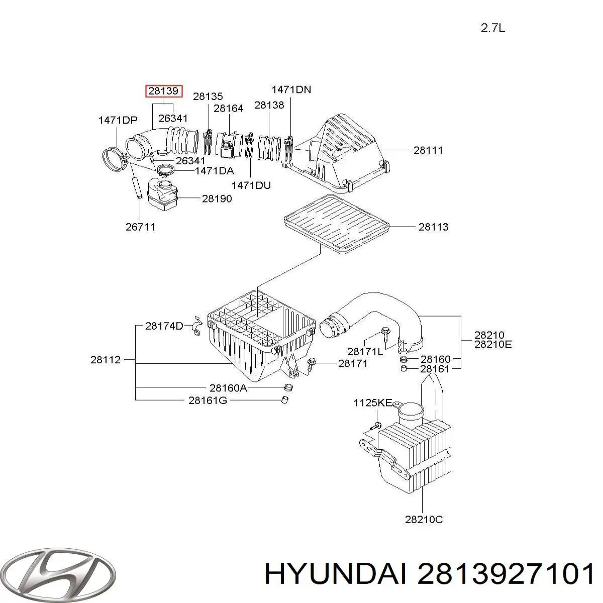 2813927101 Hyundai/Kia 