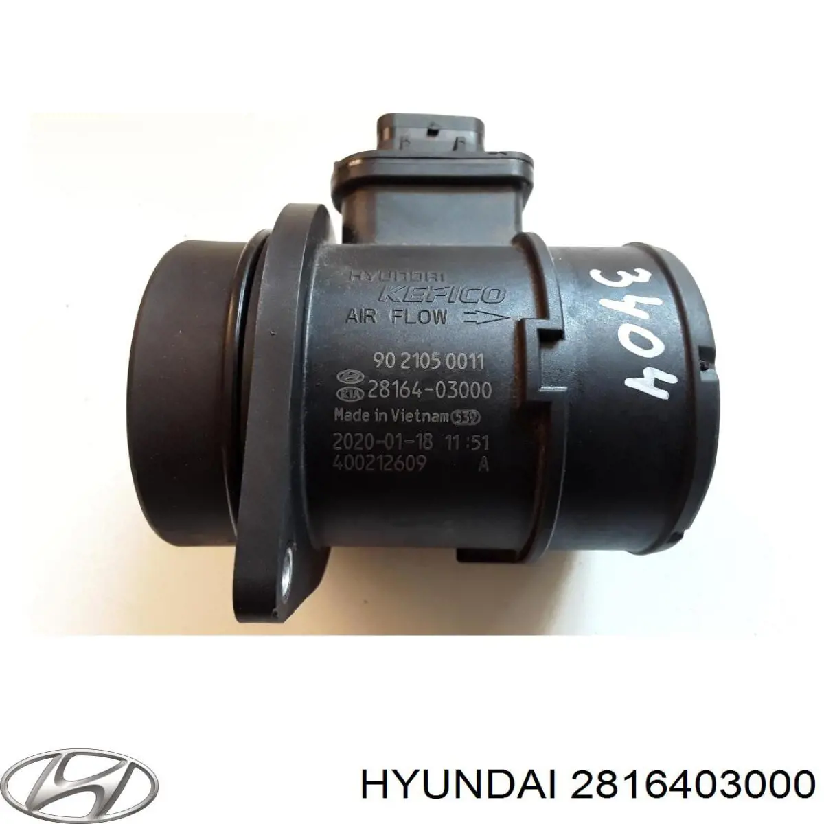 Датчик масової витрати повітря Hyundai/Kia 2816403000 ціна, від 71.88 USD