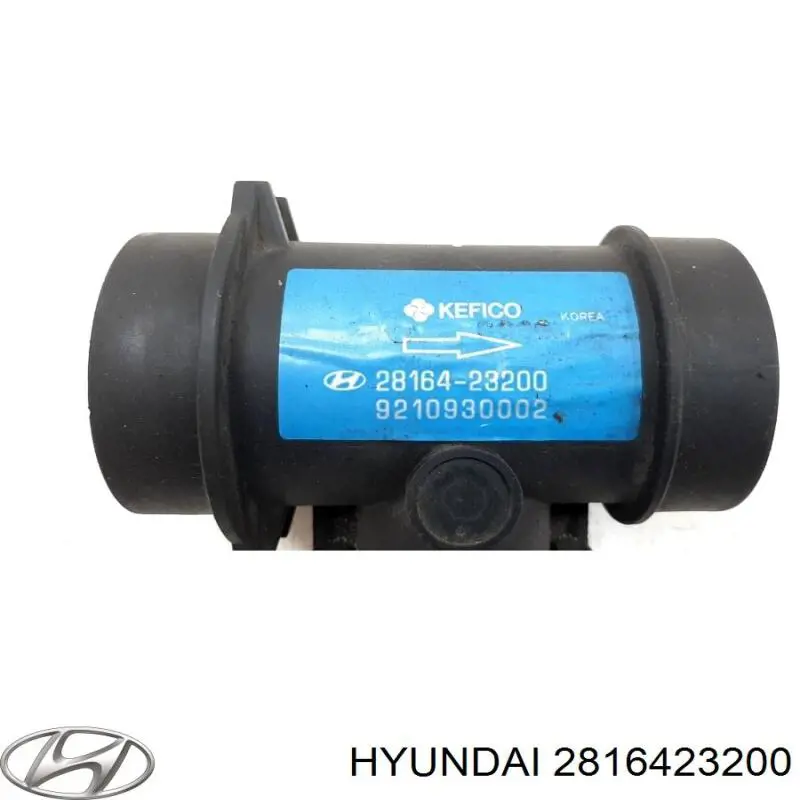 Датчик масової витрати повітря Hyundai/Kia 2816423200 ціна, від 58.14 USD
