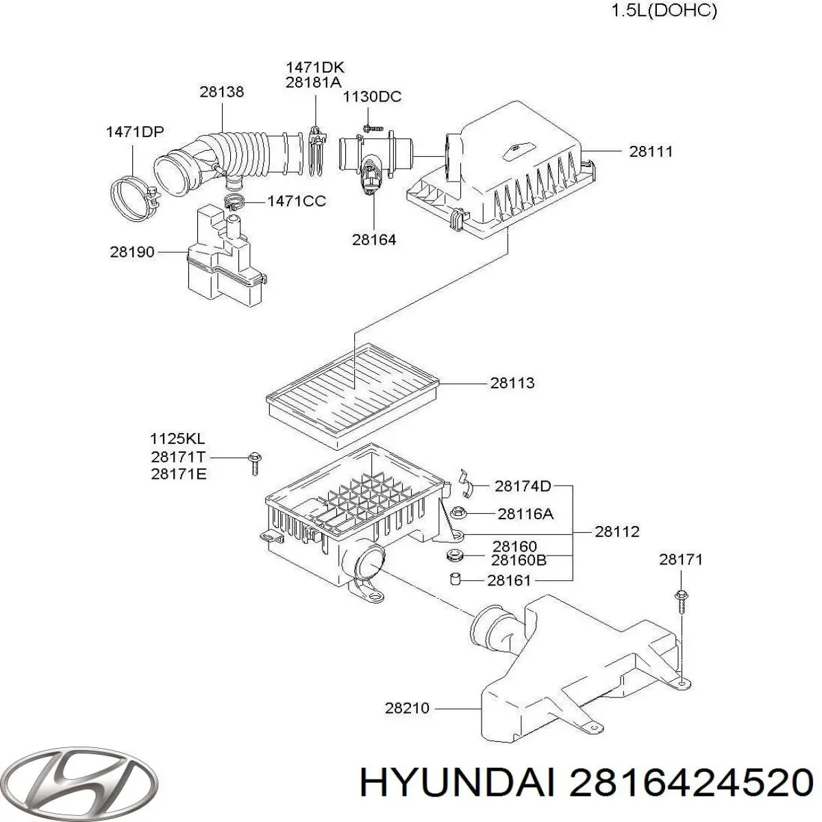  2816424520 Hyundai/Kia