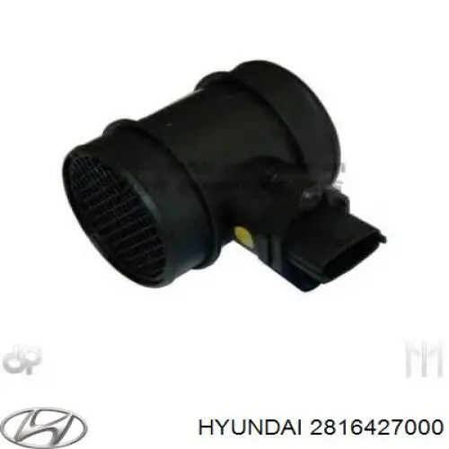 2816427000 Hyundai/Kia датчик потоку (витрати повітря, витратомір MAF - (Mass Airflow))