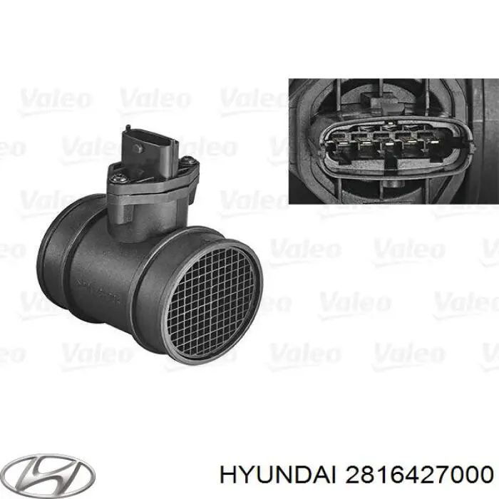Датчик масової витрати повітря Hyundai/Kia 2816427000 ціна, від 18.29 USD