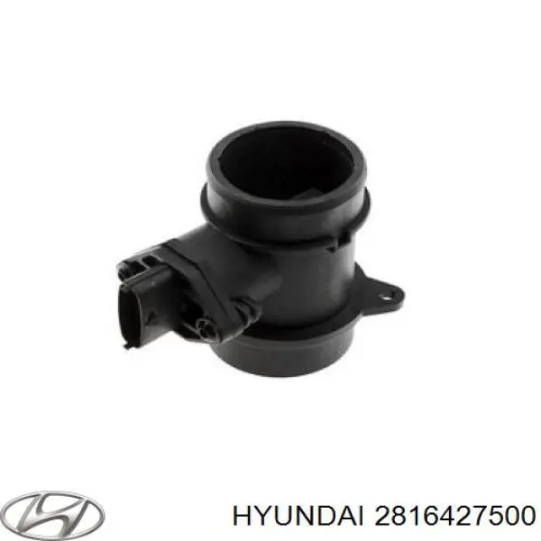 2816427500 Hyundai/Kia датчик потоку (витрати повітря, витратомір MAF - (Mass Airflow))