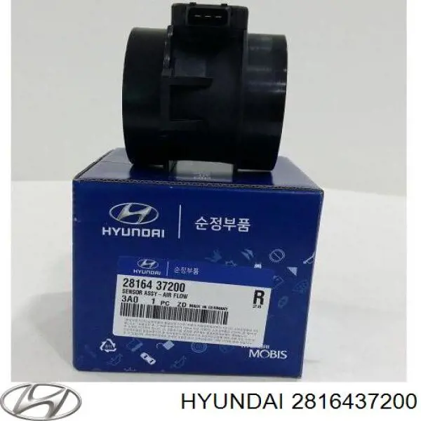 Витратомір повітря Hyundai/Kia 2816437200